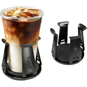 Car Cup Holder Expander, Adjustable Vehicle Energy Drink Holder Insert with Adaptive Clamping Arm Automotive Cups Holders Adapter for Car Slim Cans, Bottle Water Cups, Adhesive Drink Storage Rack in Saudi Arabia