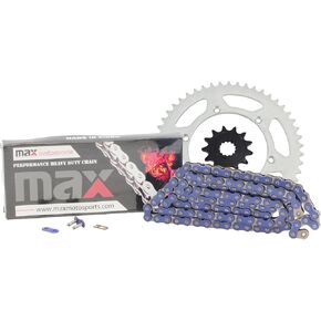 استبدال سلسلة القيادة ومجموعة العجلة المسننة من Max Motosports لـ Kawasaki Road EX300 Ninja 300 SE 2013 2014 2015 2016 2017، Z300 ER300 2015 2016 2017 2018 (أخضر) in Kuwait