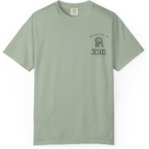 Men's T-Shirt Heavyweight, Garment-Dyed tee | Christian Cross Tee. in Saudi Arabia