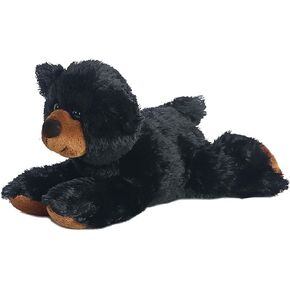 Aurora® Adorable Mini Flopsie™ Sullivan™ Stuffed Animal - Playful Ease - Timeless Companions - Black 8 Inches in Saudi Arabia