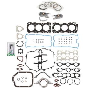 Evergreen SA-5494199233-3 Full Gasket Set Bearings Rings Compatible With/For 2007 Infiniti G35 3.5L DOHC VQ35DE in Saudi Arabia