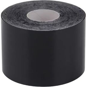 شريط واسع للثدي مقاس 4 × 16 قدم، شريط رفع الثدي، شريط استبدال حمالة الصدر، شريط صدر 4 بوصة، شريط لاصق للجسم، شريط صدر عريض 4 بوصة، 5.0 متر أسود in Kuwait