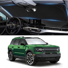 INSAUTO for Soul Windshield Sun Shade Window Sunshade Custom-fit 2020-2024 Kia Soul Wagon Windshield Cover Foldable Sun Visor Thicken 4-Layer Reflective Protector Block UV Rays Car Accessories in Saudi Arabia