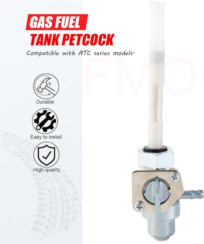 Fuel Gas Petcock Valve for ATC250 ATC250SX ATC350 CB250 CB650 CB750F CB900C CB950C CBX1000 CMX250 CMX250C CRF230L CRF230M FT500 GL500 TRX200SX TRX250 TRX250X TRX300 FourTrax 300 in Saudi Arabia