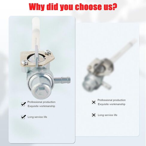Fuel Gas Petcock Valve for ATC250 ATC250SX ATC350 CB250 CB650 CB750F CB900C CB950C CBX1000 CMX250 CMX250C CRF230L CRF230M FT500 GL500 TRX200SX TRX250 TRX250X TRX300 FourTrax 300 in Saudi Arabia