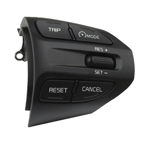 Steering Wheel Mounted Cruise Control Switch Butto/Fit for Kia Rio 4 X-line Morning Picanto December 2017-2021 soluto Car Multi Function Steering Wheel Audio Cruise Control Buttons(Button) in Saudi Arabia