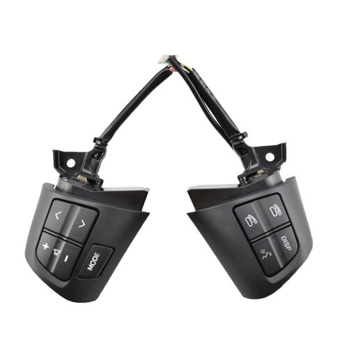 Steering Wheel Mounted Cruise Control Switch Butto Steering Wheel Audio Control Button 8425002230 / Fit for Toyota Corolla Auris ADE150 NDE150 NRE150 ZRE15* ZZE150 2010-2013 84250-02230(Silver) in Saudi Arabia