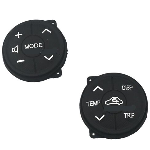 Steering Wheel Mounted Cruise Control Switch Butto 1 Pair Multifunction Steering Wheel Button Cover/Fit for Toyota Prius V (zvw 40) 2013 for Prius Plus 2012-2015 in Saudi Arabia