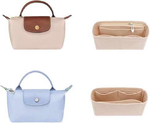 Travel Friendly Felt Insert Organized for Shoulder Bags Handbag Cosmetic Bag Organization Efficient Space Management Jewelry in Saudi Arabia