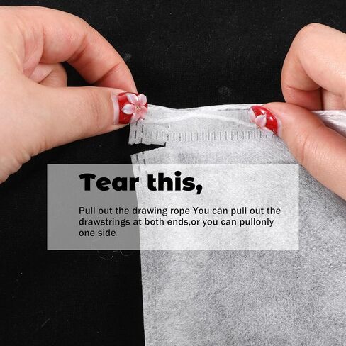 TIESOME 10 Pcs Dust Bags for Handbags 19x12.5 Inch, Purse Storage Bag with Drawstring, Non-Woven Breathable Protector for Boots, Shoes & Travel Organizer, White in Saudi Arabia