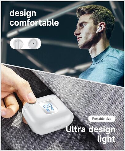 AI ترجمة سماعات الأذن في الوقت الحقيقي 144 لغة 42H Playtime Translator Ear Buds Audifonos Traductores Inglés Español ترجمة سماعات الأذن سماعات بلوتوث لتعلم اجتماع السفر in Kuwait