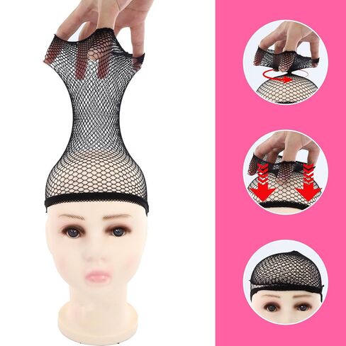 Pink Bob Wig, Hot Short Pink Wigs with Sunglasses and Hairnet, Women Wigs with Bangs for Bachelorette, Halloween and Cosplay Parties in Kuwait