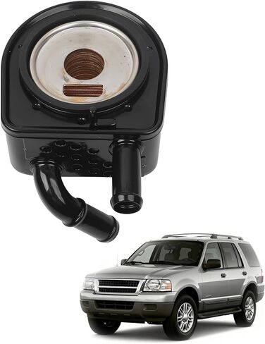 Oil Cooler Compatible With 02-10 Ford Explorer Mercury Mountaineer 07-10 Ford Explorer Sport Trac 1L2Z6A642FA 1L2Z-6A642-FA in Saudi Arabia