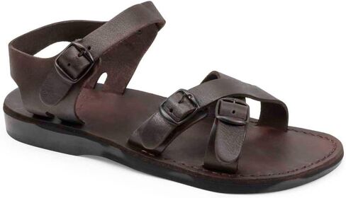 James - Leather Adjustable sandal - Mens Sandals in Saudi Arabia