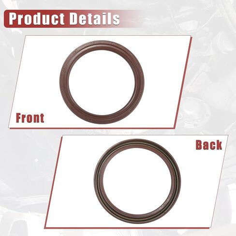 uxcell 2pcs Car Crankshaft Pulley Seal Rear Main Seal Replacement for Toyota RAV4 1996-2000 No.9031185009 in Saudi Arabia