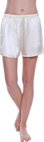 LEPTON Womens 19mm 100% Mulberry Silk Shorts in Kuwait