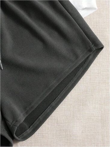 SweatyRocks Women's 3 Pack Lounge Shorts Tie Knot Elastic Waist Sleepwear Pajama Short in Saudi Arabia