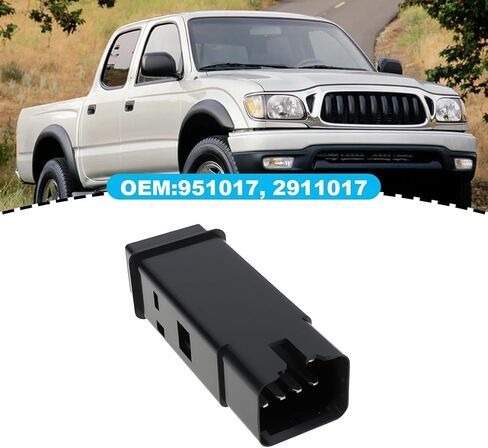SING F LTD نظام تكييف الهواء للسيارة مفتاح زر الضغط 951017 2911017 متوافق مع بيك اب تويوتا تاكوما T100 in Kuwait