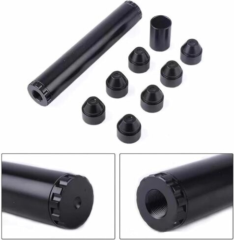 مصيدة فلتر المذيبات، مجموعة مصيدة المذيبات المصنوعة من الألومنيوم الأسود، وفلتر الوقود 1/2 × 28 مع أغطية نهاية متعددة، وإكسسوارات السيارات من الدرجة الصناعية (1/2—28-1set) in Kuwait