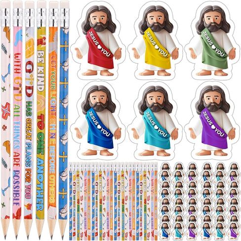 Yexiya 96 Pack Easter Pencil and Eraser Sets for Kids Wooden Pencils with Colorful Bunny Mini Erasers Easter Stationery Sets Basket Filler for Spring Party Favor School Classroom Rewards Prizes in Saudi Arabia