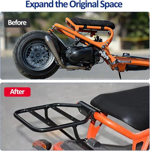 Motorcycle Luggage Rack Rear Storage Tour Pack Mount for Honda Zoomer Ruckus NPS50 in Saudi Arabia