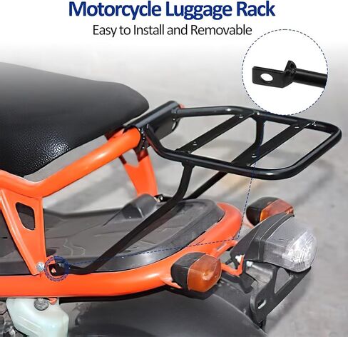 Motorcycle Luggage Rack Rear Storage Tour Pack Mount for Honda Zoomer Ruckus NPS50 in Saudi Arabia