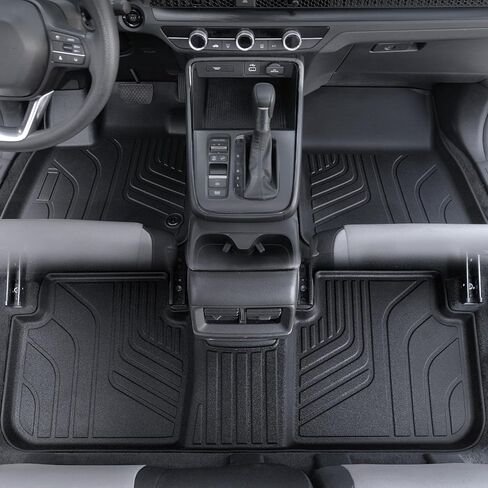 Floor Mats for Honda CR-V 2023-2026, All Weather Floor Mats Trunk Cargo Liner with Backrest Protectors and Door Sill Guards Accessories, Full Coverage Set in Kuwait