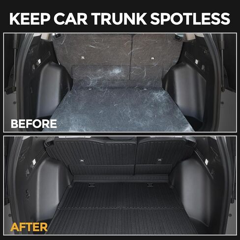 Floor Mats for Honda CR-V 2023-2026, All Weather Floor Mats Trunk Cargo Liner with Backrest Protectors and Door Sill Guards Accessories, Full Coverage Set in Kuwait