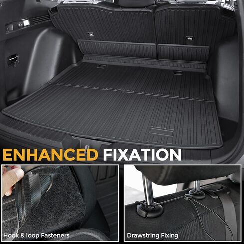 Floor Mats for Honda CR-V 2023-2026, All Weather Floor Mats Trunk Cargo Liner with Backrest Protectors and Door Sill Guards Accessories, Full Coverage Set in Kuwait