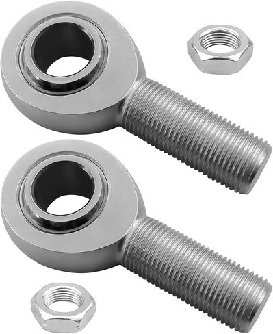 3/4" Heim Joints Rod End Kit, .750" Chromoly Left and Right Hand Thread Heim Joint Rod End Kit, Stainless Steel with Jam Nut for Steering Shaft Support and Suspension in Saudi Arabia