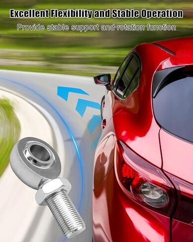 3/4" Heim Joints Rod End Kit, .750" Chromoly Left and Right Hand Thread Heim Joint Rod End Kit, Stainless Steel with Jam Nut for Steering Shaft Support and Suspension in Saudi Arabia