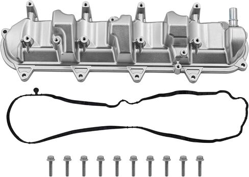 12623927 غطاء صمام المحرك الأيمن من الألومنيوم متوافق مع Chevy Silverado 1500 2014-2019، Suburban 2015-2020، يناسب Gmc sierra 1500 2014-2019 5.3L 6.2L، 12727455 in Kuwait