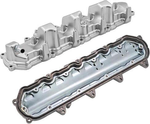 12623927 غطاء صمام المحرك الأيمن من الألومنيوم متوافق مع Chevy Silverado 1500 2014-2019، Suburban 2015-2020، يناسب Gmc sierra 1500 2014-2019 5.3L 6.2L، 12727455 in Kuwait