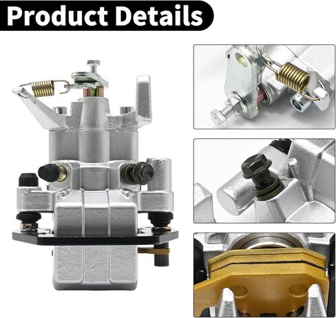 5UG-2580V-02-00 Rear Middle Brake Caliper Assembly Replacement for Yamaha Rhino 450 2006 2007 2008 2009 Replacement for Yamaha Rhino 660 2004 2005 2006 2007 in Saudi Arabia