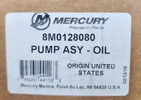 MERCURY New Mercruiser Quicksilver OEM Part # 857149T05 (8M0128080) Pump Assy-Oil in Saudi Arabia