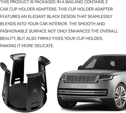 Car Cup Holder Expander, Adjustable Vehicle Energy Drink Holder Insert with Adaptive Clamping Arm Automotive Cups Holders Adapter for Car Slim Cans, Bottle Water Cups, Adhesive Drink Storage Rack in Saudi Arabia