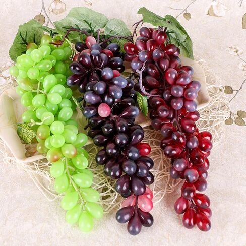3PCS Artificial Fruit Collection for Home and Garden Decor, Great for Farmhouse Style, Restaurants and Movie Props in Saudi Arabia