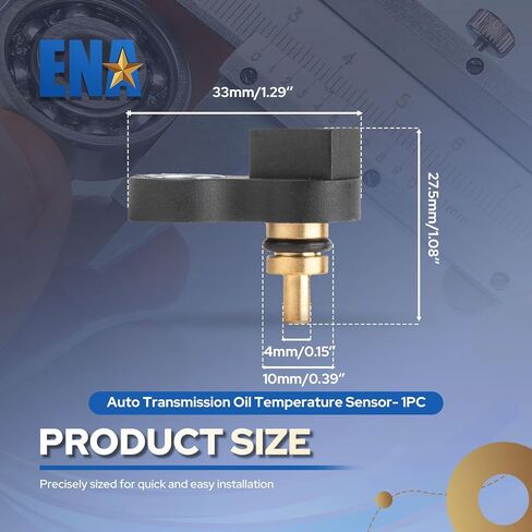 ENA Automatic Transmission Oil Temperature Sensor Compatible with Hyundai Kia Elantra Coupe Elantra GT Sonata Santa Fe Sport Optima Sorento 1.6L 2.4L 3.3L l4 V6 2010 2011 2012 2013 Replaces TX300 in Saudi Arabia