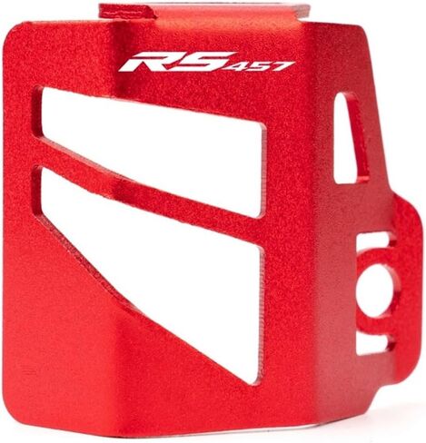 Compatible with Aprilia RS457 Rs 457 2024 RS660 Motorcycle Accessories CNC Rear Brake Fluid Reservoir Guard Tank Protective Cover RS 660 457(Red-RS457) in Saudi Arabia