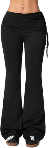 Women's casual sports work pants Slim Fit Leg Black Pants in Saudi Arabia
