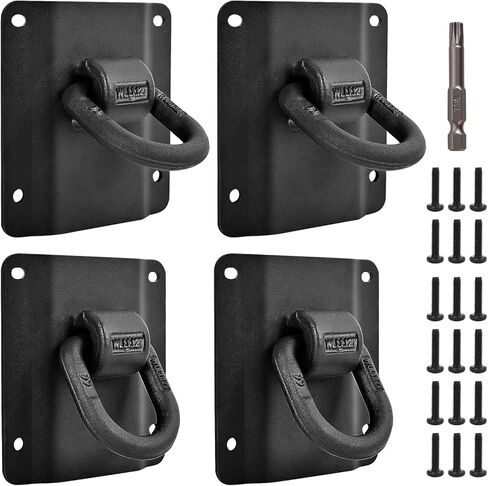 4 قطع من مرساة الربط شديدة التحمل مناسبة لـ 2015-2025 Ford F150 F250 F350 & Raptor 2026 Truck Bed Tie Down Anchor Car Accessories استبدال # FL3Z-99000A64-B & FL3Z-9928408-AB in Kuwait