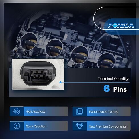 Electronic Throttle Body Compatible with Jeep Patriot Compass 2007-2017, Dodge Avenger Caliber Journey, Chrysler 200 Sebring - 1.8L 2.0L 2.4L, Replaces 4891735AC, 4891735AD in Kuwait