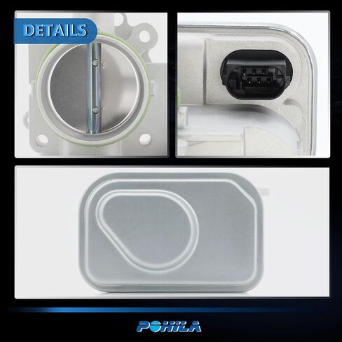 Electronic Throttle Body Compatible with Jeep Patriot Compass 2007-2017, Dodge Avenger Caliber Journey, Chrysler 200 Sebring - 1.8L 2.0L 2.4L, Replaces 4891735AC, 4891735AD in Kuwait