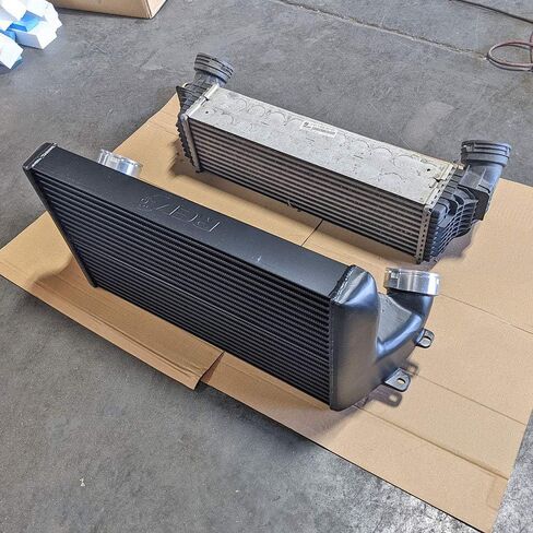 Rev9 ICK-089_4 Front Mount Intercooler Upgrade Kit, Bolt-On Replacement, compatible with BMW X6 xDrive35i / sDrive35i (F16) 2015-19 in Saudi Arabia