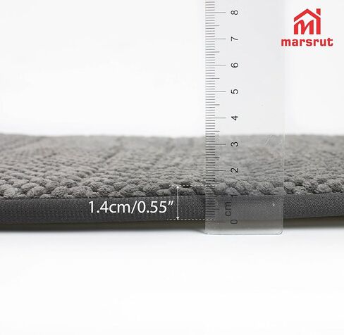 Bench Cushion 38 Inch x 12 In for Outdoor Indoor Furniture, Non-slip Seat Pad Mat Cover Replacement for Banquette Pew Patio Porch Swing Loveseat Garden Lounger Dining Kitchen Picnic Table Chair, Grey in Saudi Arabia