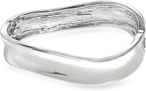 Ross-Simons Sterling Silver-Plated Wavy Bracelet. 7.5 inches in Saudi Arabia