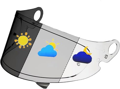 CPB-1V Helmet Visor Replacement.CPB-1V Helmet Face Shield UV Protection Compatible with Shoei Glamster,CPB-1V (Silver-Day Use Only) in Saudi Arabia