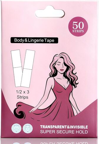 Fashion Tape for Women – Strong Hold Double-Sided Clothing Tape, Invisible Body Adhesive for Clothing, Skin-Friendly Fabric Tape for Secure All-Day Wear in Saudi Arabia