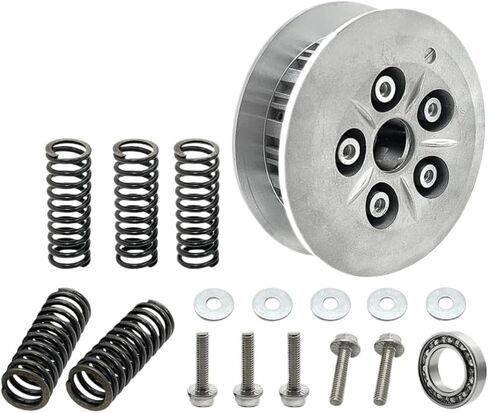 Center Clutch Inner Hub And Outer Pressure Plate Kit Compatible With 400EX 1999 2000 2001 2002 2003 2004 in Saudi Arabia
