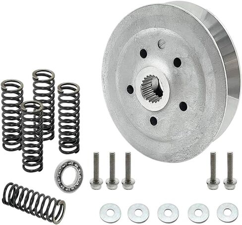 Center Clutch Inner Hub And Outer Pressure Plate Kit Compatible With 400EX 1999 2000 2001 2002 2003 2004 in Saudi Arabia